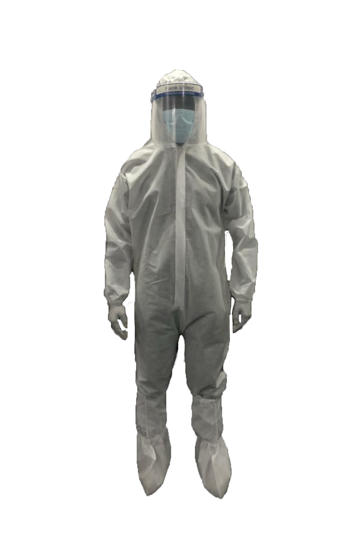 Medical PPE kit (CoverallSuit, Facemask,Hand gloves, Shoeleggings,Hoodcap) - SITRA Certified Coverall